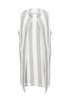 LOST INK  LINEN STRIPE SLEEVELESS